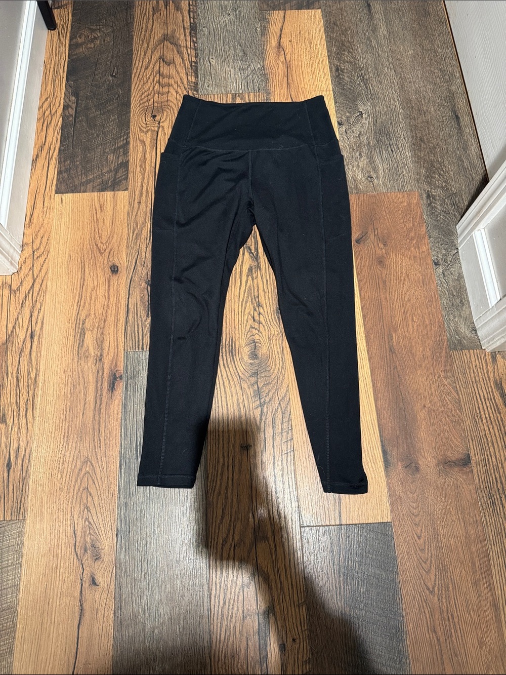Black High-Waist Performance Leggings
